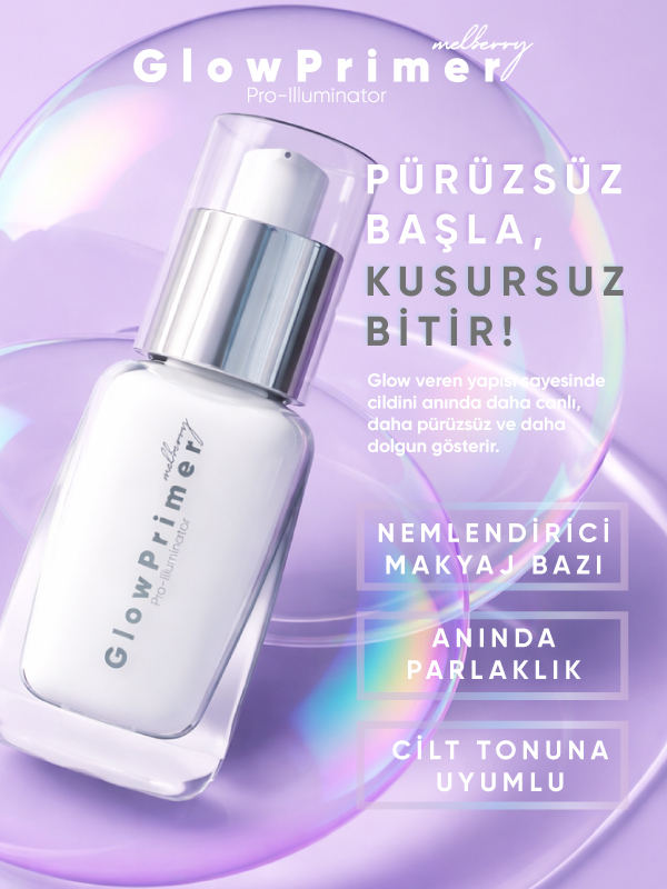 Melberry Glow Primer Pro-Illuminator Makyaj Bazı